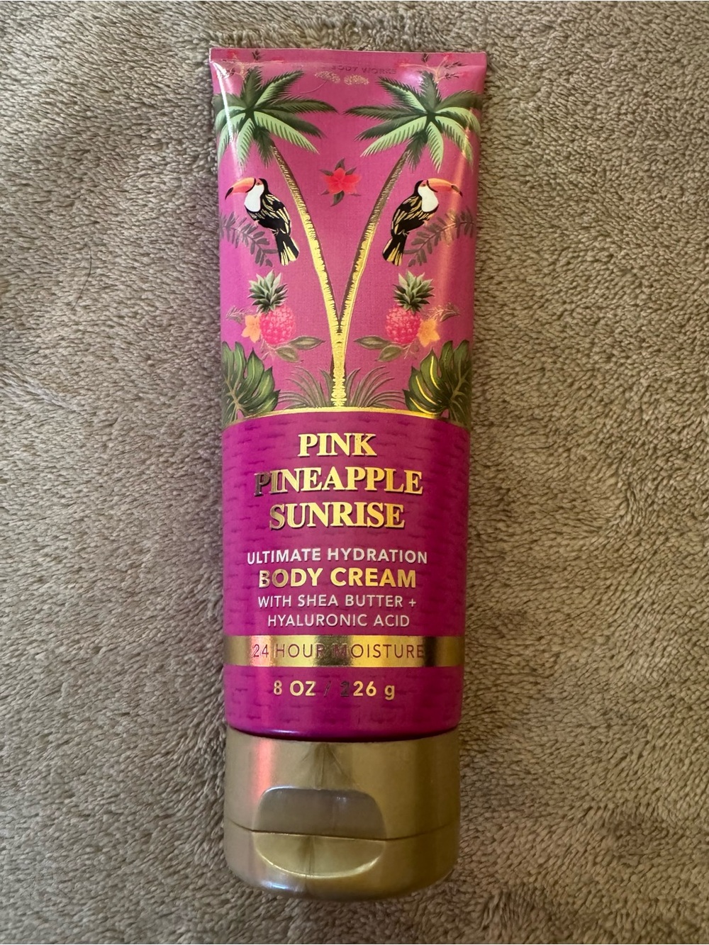 Bath & Body Works Pink Pineapple Sunrise Hydrating Body Cream